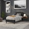 Flash Furniture Headboard, Twin Size, Black Vinyl HG-HB1705-T-BK-GG - alternate 3